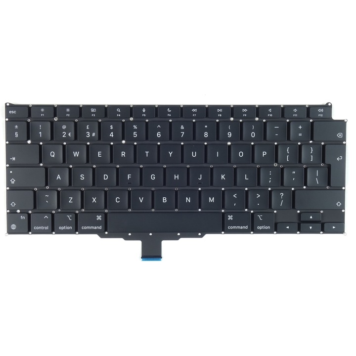 Tradebit laptop billentyűzet MacBook Air 13 A2337 M1 2020 QWERTY UK-hoz, világítás nélkül