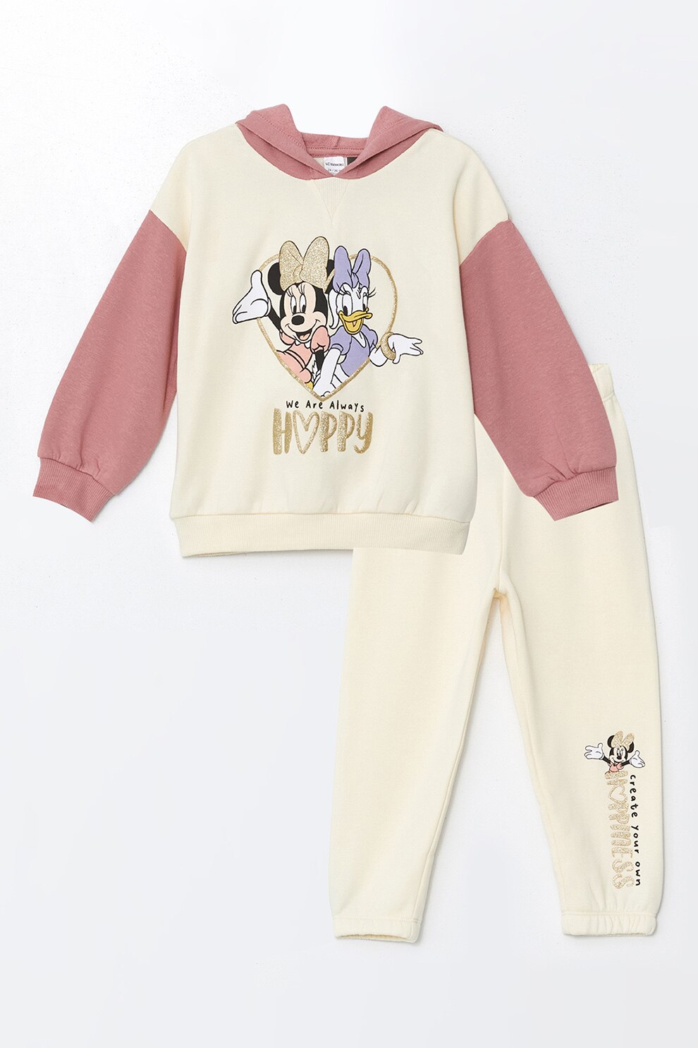 LC WAIKIKI, Costum din amestec de bumbac cu model desene animate