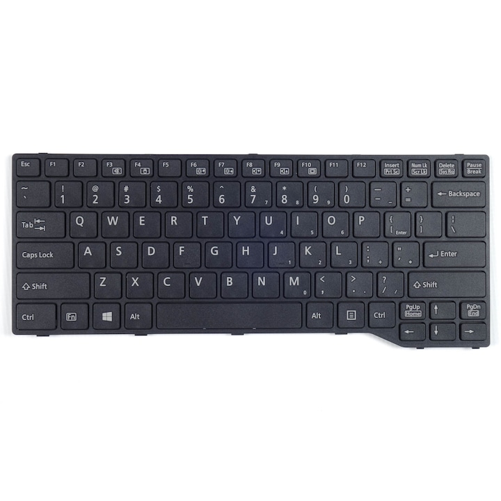 Клавиатура за лаптоп, Tradebit QWERTY US, без осветление, за Fujitsu E744 E734 E746 E736