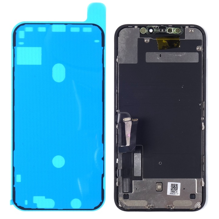 Оригинален дисплей за iPhone 11, 5.8", черен, със сушене, без IC схема