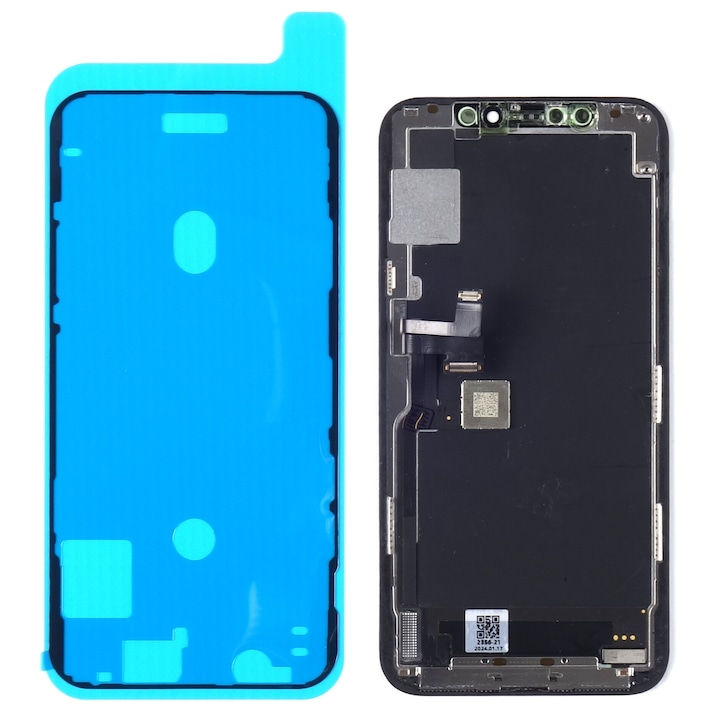Оригинален OLED дисплей за iPhone 11 Pro, черен, 5,8", комплект с уплътнение