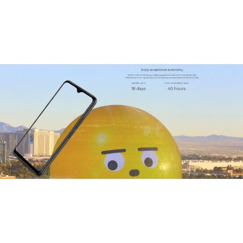 Telefon Mobil Energizer U652S, Dual Sim, 64GB, 2GB RAM, 4G, Negru