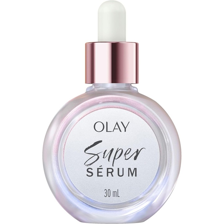 Olay Super Serum хидратиращ серум за лице, 30 мл, фина текстура, бързо попиване