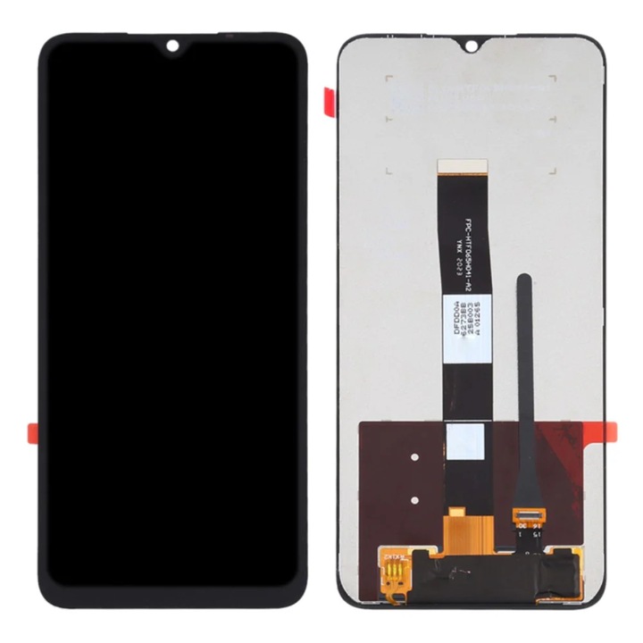 LCD дисплей + тъчскрийн за Redmi 9A, 6.53", 720x1600, черен