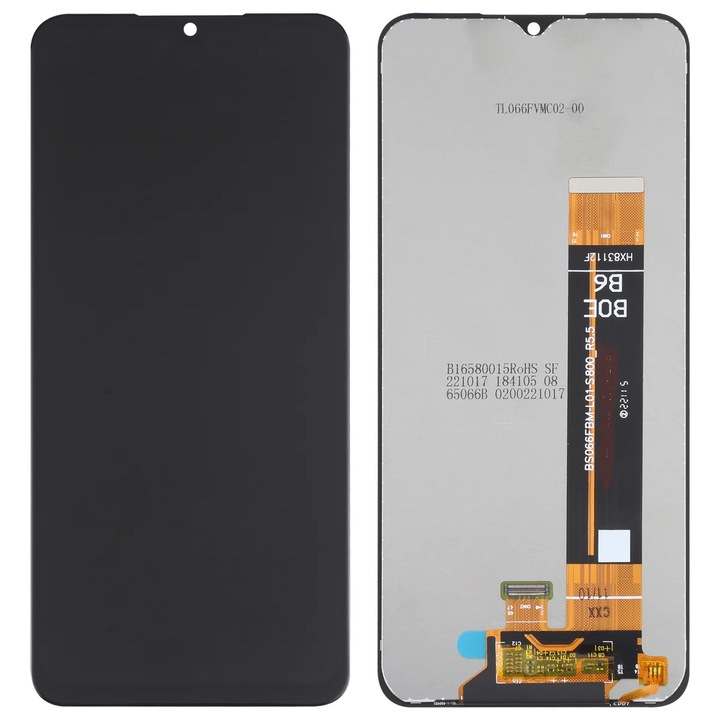 Display LCD + touchscreen Samsung Galaxy A13, 6.60", 1080x2408px, negru