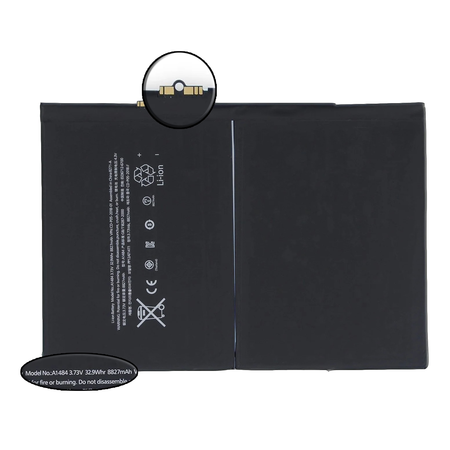 Baterie pentru iPad Air 1, iPad 5/7/8, 8827mAh, 3.73V - eMAG.ro