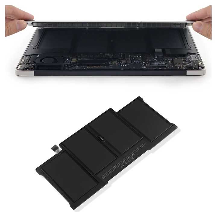 Baterie laptop Tradebit pentru MacBook Air 13 A1466/A1369/A1496, 7150mAh, 7,6V, 292x137x7mm