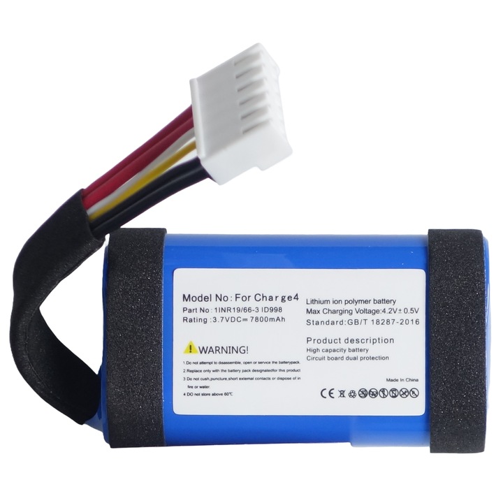 Батерия за колонка JBL Charge 4, 7800mAh, 3.7V, тип литий-полимер