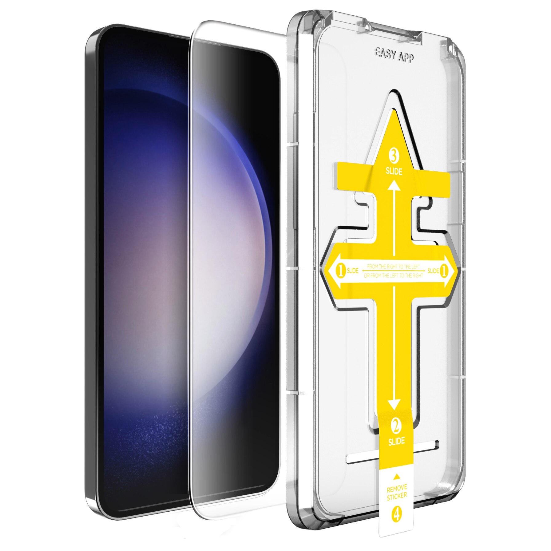 Sticla Temperata 9H pentru Samsung Galaxy S24, Montaj Usor, Protectie Completa, Set complet