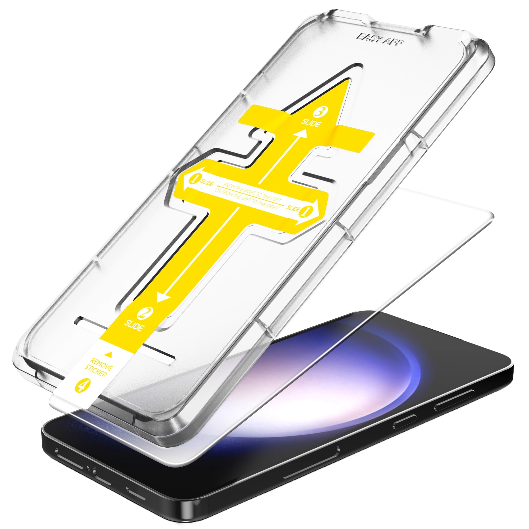 Sticla Temperata 9H pentru Samsung Galaxy S24, Montaj Usor, Protectie Completa, Set complet