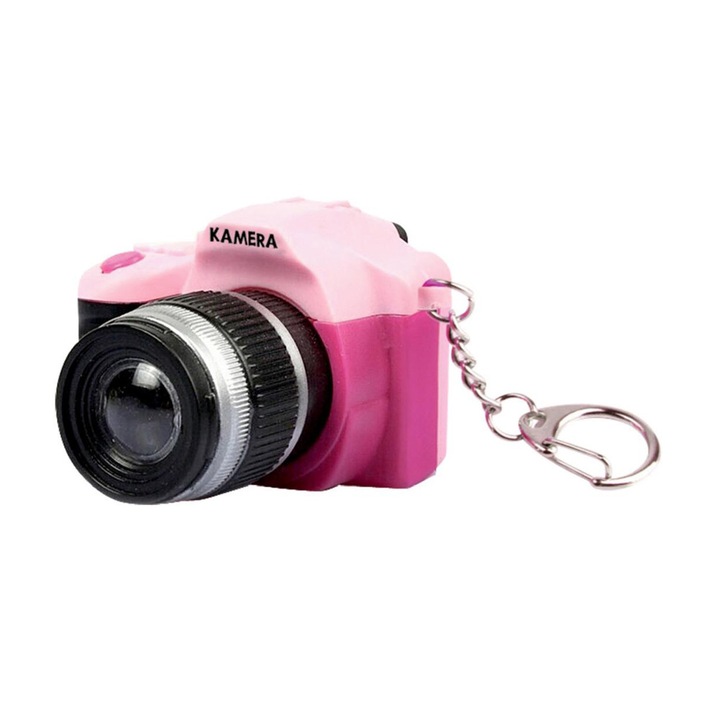 Kulcstartó Undercover® fényképezőgép játék LED-del