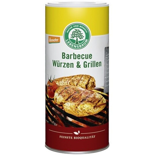 Amestec de condimente BIO pentru gratar si grill, Lebensbaum, 125g
