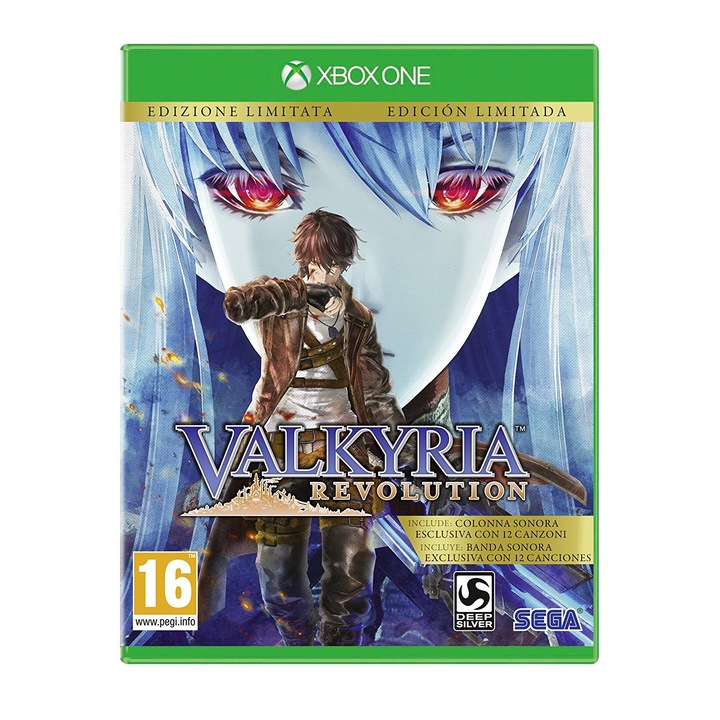 Valkyria Revolution Limited Edition játék Xbox One-ra