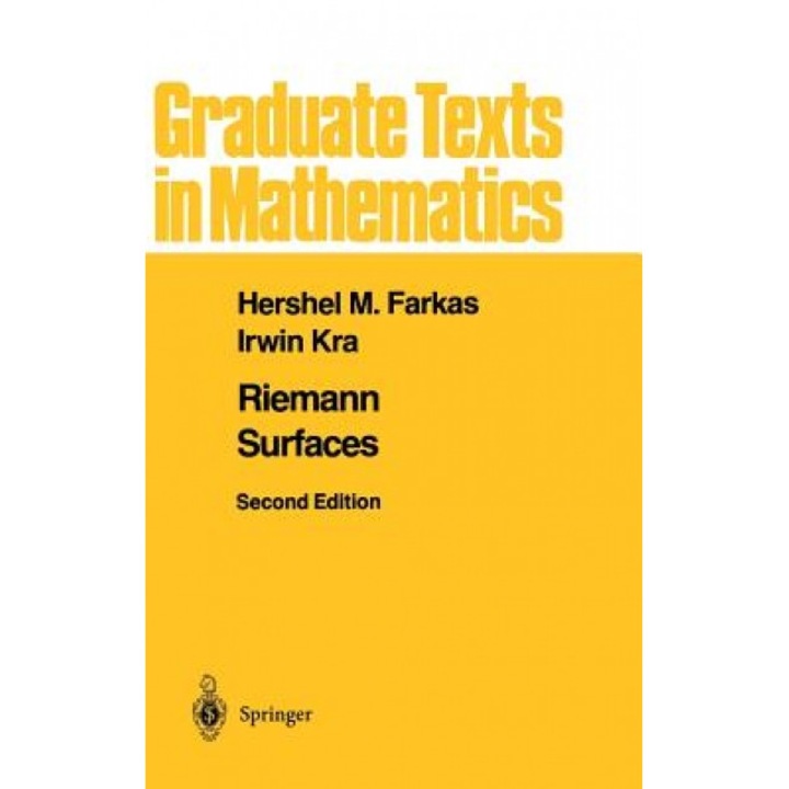 Riemann Surfaces, Hershel M. Farkas (Author)