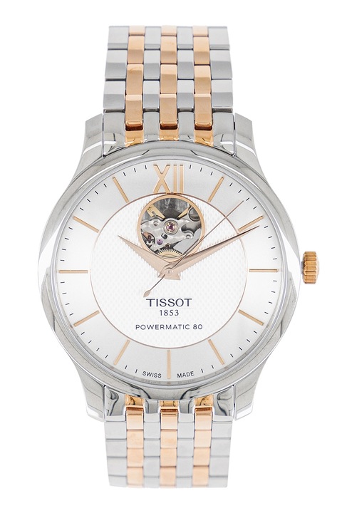 Tissot, Автоматичен часовник от неръждаема стомана, Rose Gold, Сребрист