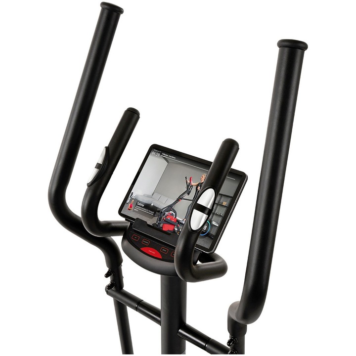 Bicicleta eliptica HAMMER Crosstrainer Crosstech XTR BT, volanta 16 kg, greutate maxima utilizator 130 kg