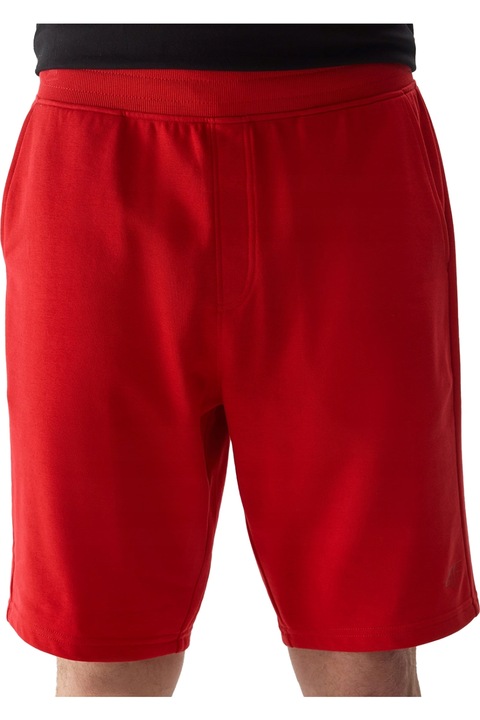 Rövidnadrág 4F férfi, sötétvörös, Sötétpiros