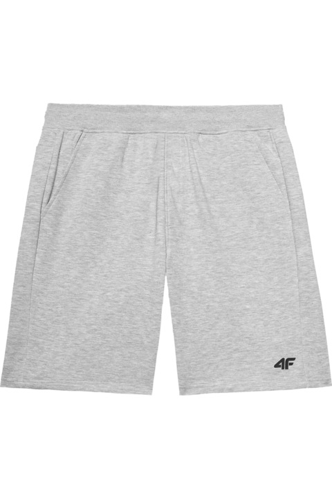 Rövidnadrág 4F férfi, hideg világosszürke melange 2XL INTL