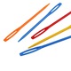 Set 5 ace colorate din plastic Crisalida, 7 cm, boante, multicolor