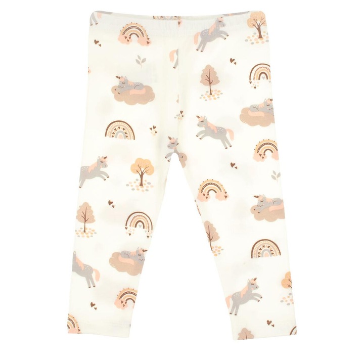 Colanti fete, Nicol, Bumbac, Crem