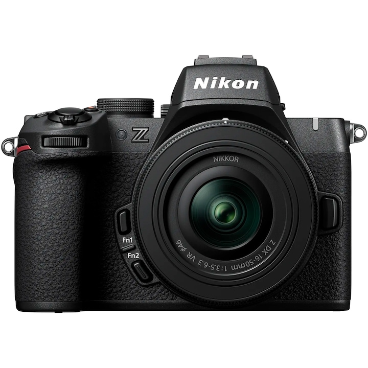 Фотоапарат Mirrorless Nikon Z50 II, 20,9 MP, 4K, Wi-Fi + Обектив 16-50 мм, Черен