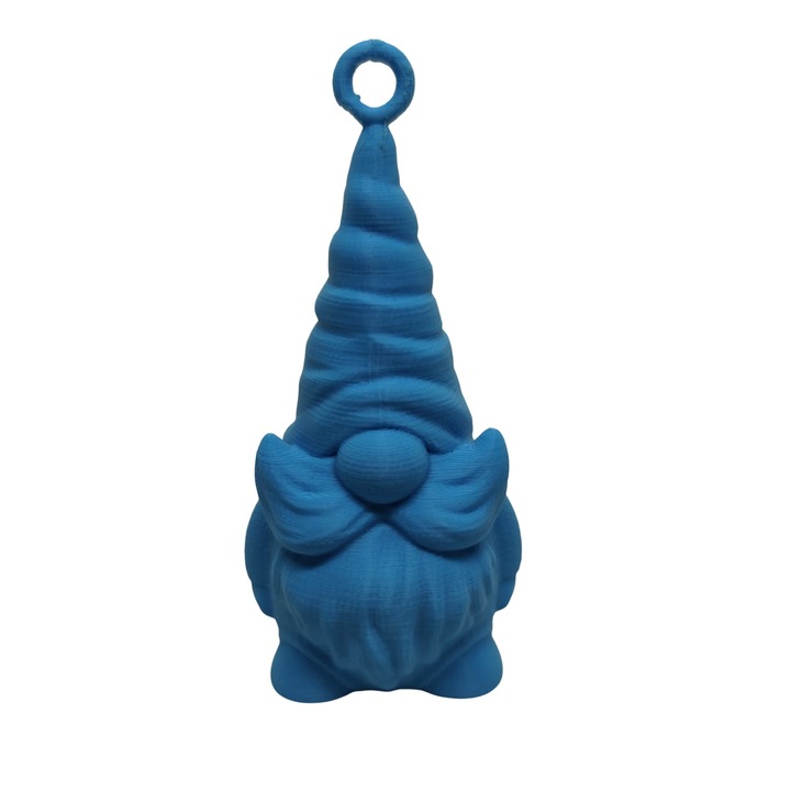Világoskék Gnome műanyag földgömb készlet 3 részes