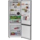 Combina frigorifica Beko B5RCNE535ZXB, 475 l, No Frost, AeroFlow, Everfresh+, HarvestFresh, XXL Bottle holder, Clasa D, H 187 cm, Inox