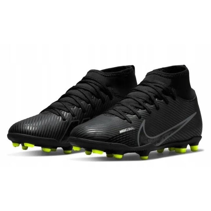 Semipantofi sport barbati Nike Mercurial Superfly 9, negru, sintetic