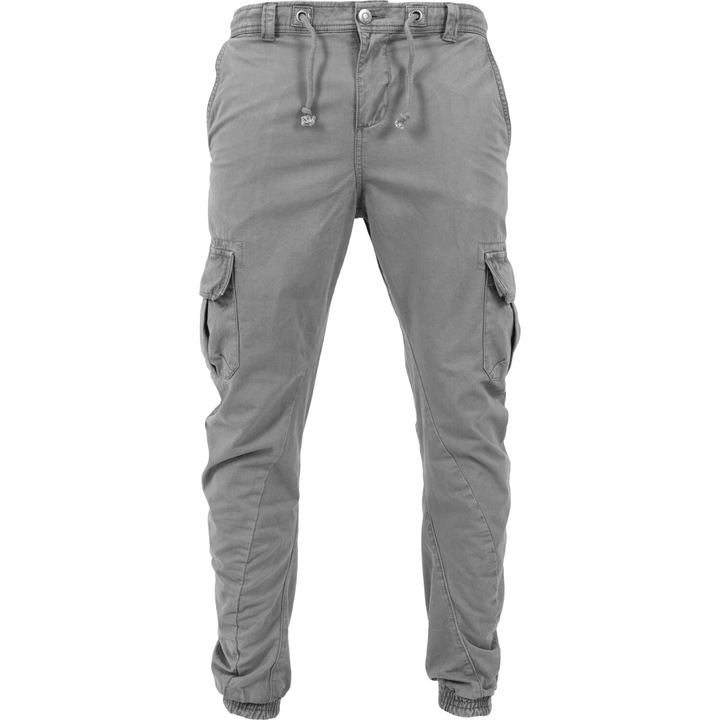 Мъжки карго панталон Urban Classics, тъмносив, Tъмносив