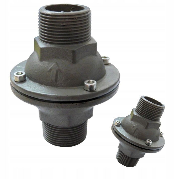 Чугунен вентил 1" DN25, GOSHE, за CO помпи, 0-90°C, 4 bar
