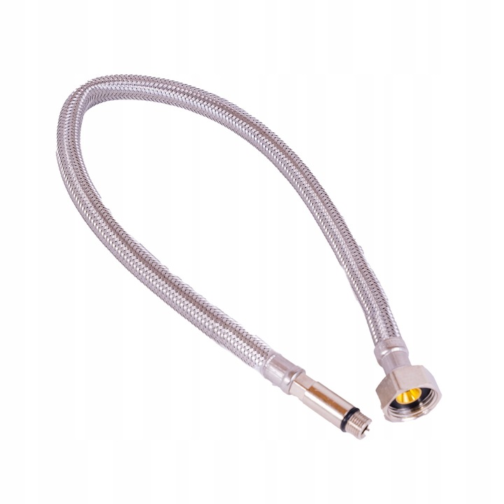 Furtun de conectare, Diamond, M10 x 3/8, 60 cm, otel inoxidabil, rezistent la apa