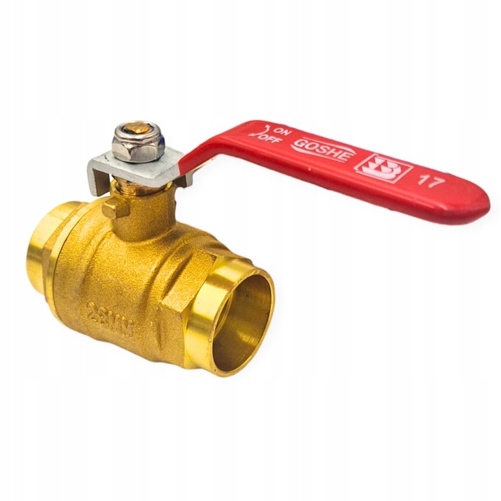 Robinet cu bila 15mm, otel inoxidabil, pentru instalatii sanitare si de incalzire