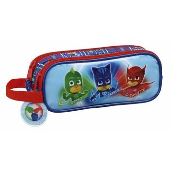 Penar PJ MASKS dublu 21 cm Penar PJ MASKS dublu 21 cm