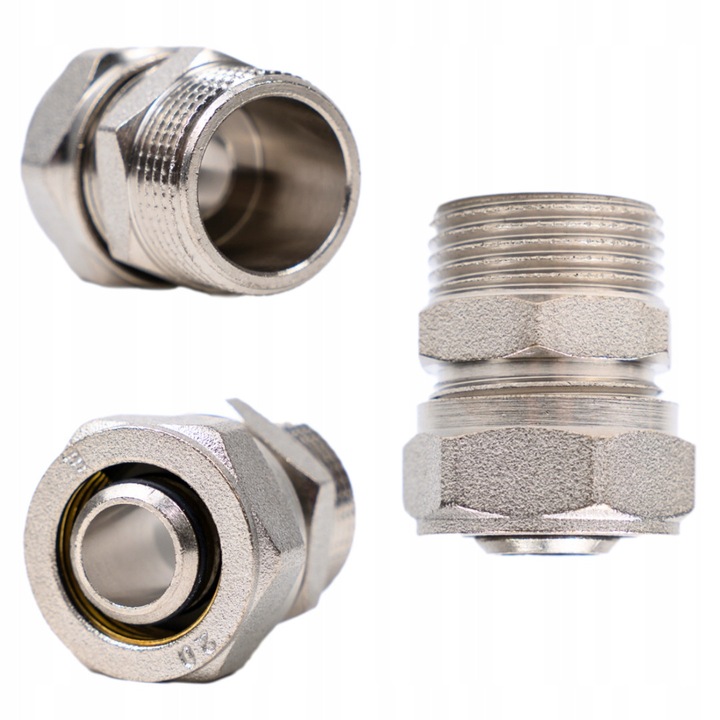 Racord PEX 16x3/4" GZ, rezistent la coroziune, montaj simplu