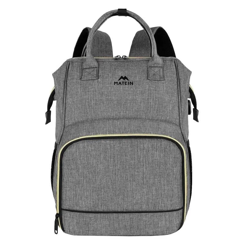 Laptop Rucsac / Lunch Bag 15.6'' Matein 1368 USB Gri