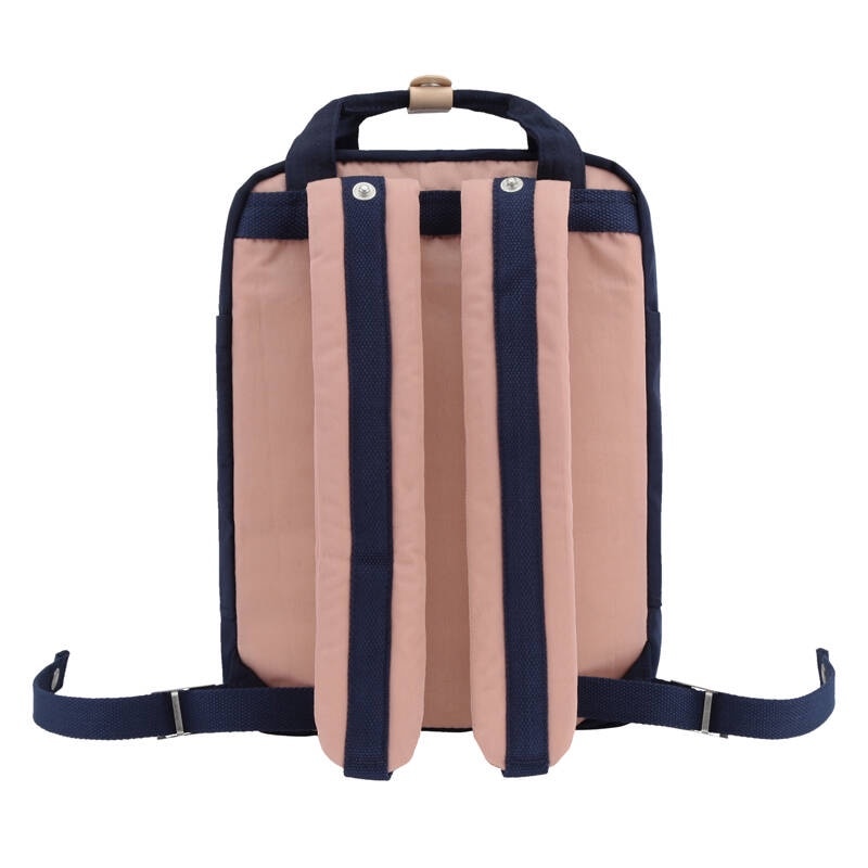 Rucsac laptop 14'', Himawari 188L, granat-roz, 39x28x15cm, 2 compartimente, 9 buzunare