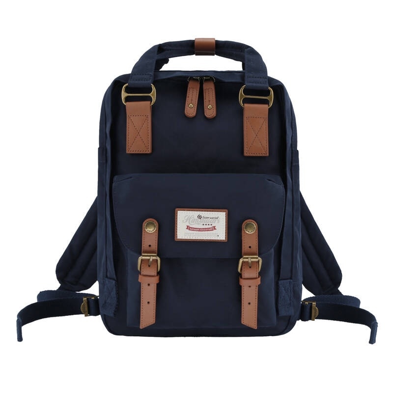 Rucsac laptop 14'', Himawari 188L, granat, 2 compartimente, 9 buzunare, 39x28x15cm