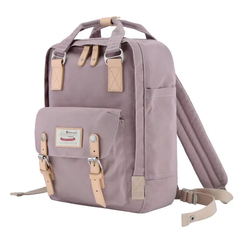 Rucsac laptop 14'', Himawari 188L, lila, 2 compartimente, 9 buzunare, 39x28x15cm