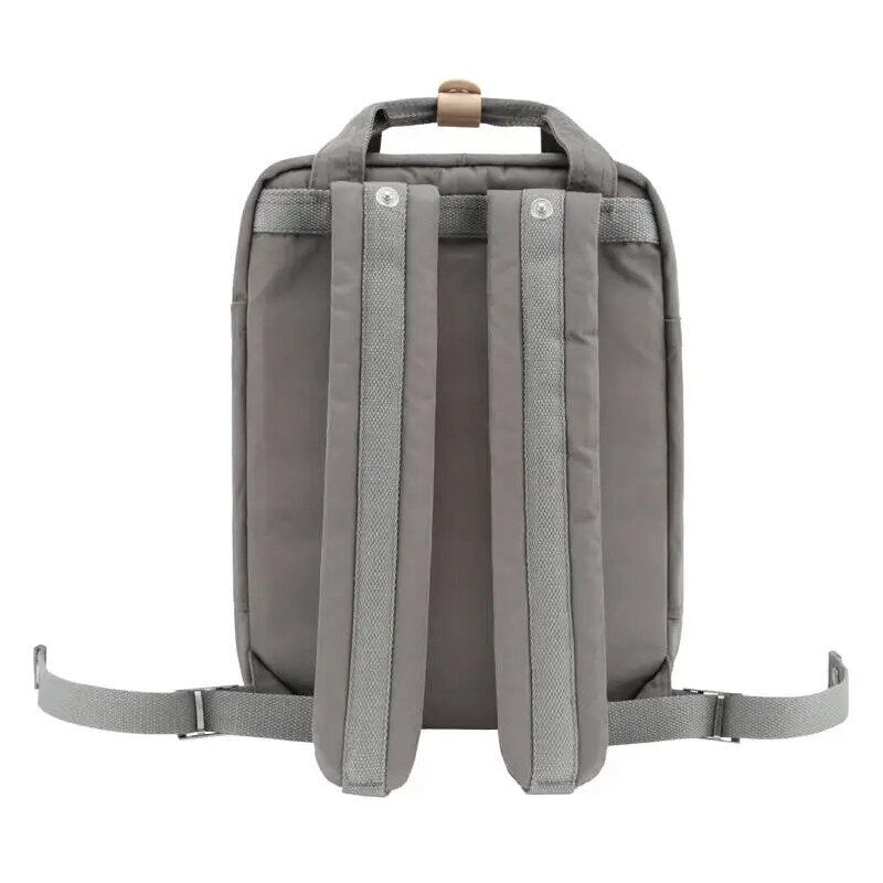 Rucsac laptop 14'', Himawari 188L, gri, 39x28x15cm, 2 compartimente, 9 buzunare