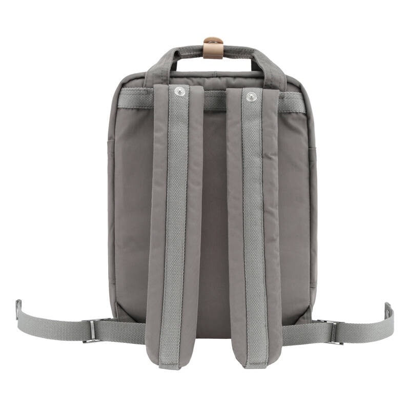 Rucsac laptop 14'', Himawari 188L, gri, 39x28x15cm, 2 compartimente, 9 buzunare