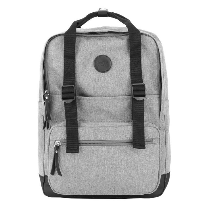 Rucsac laptop 15'', Himawari 1085B, gri, 3 compartimente, 6 buzunare, 41,5x28x14cm