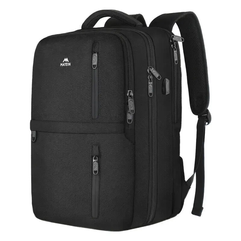 Matein 1197 17'' Laptop Rucsac de calatorie negru USB