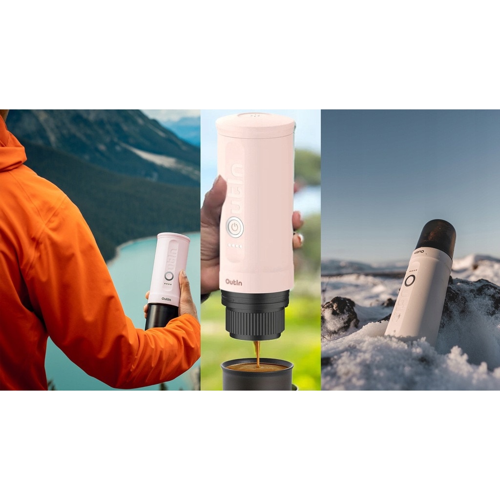 Outin Nano 7500mAh filtru de cafea portabil (roz) - BCRF editie limitata
