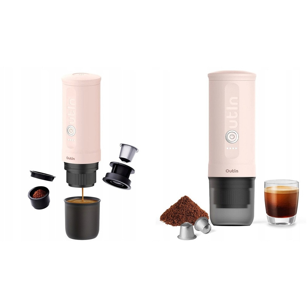 Outin Nano 7500mAh filtru de cafea portabil (roz) - BCRF editie limitata