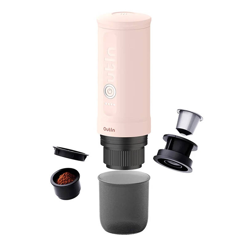 Outin Nano 7500mAh filtru de cafea portabil (roz) - BCRF editie limitata
