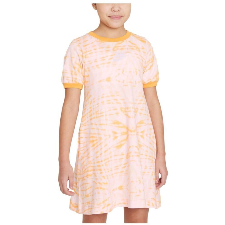 Ruha Nike Printed Dress Junior, átlátszó, 138 CM
