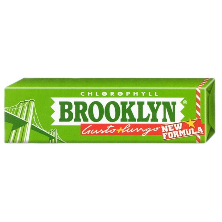 Guma de mestecat, Clorofila, 25 g, 9 bucati