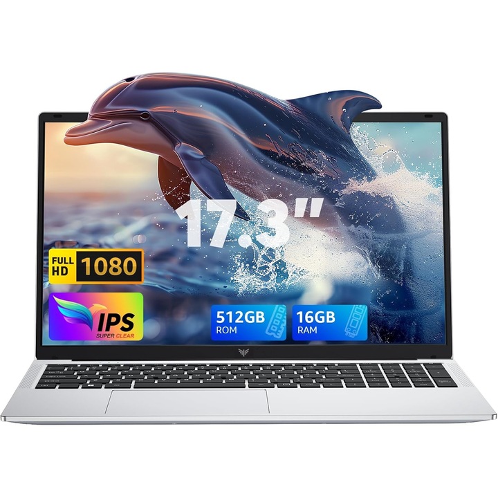 лаптоп с процесор ACEMAGIC AX17 17,3" Intel Alder Lake-N97, Windows 11 Pro, 16GB DDR4 512GB, Full HD, Intel® UHD Graphics