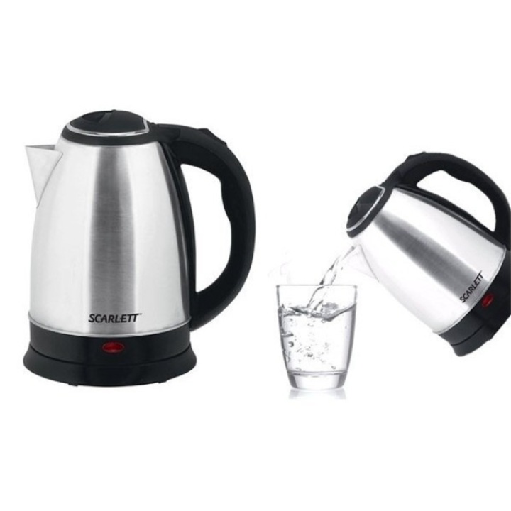 Fierbator electric cu infuzor Graef, Glass Kettle WK350, 1 litru, potrivit pentru orice tip de ceai, mentinere la cald, cana din sticla rezistenta, intuitiv, filtru impuritati, protectie supraincalzire, semnal sonor, negru/argintiu