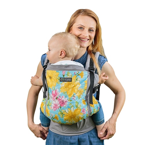 Marsupiu Isara Toddler Organic Garden Splendor